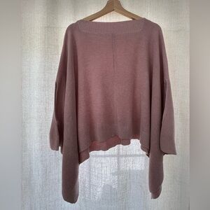 lululemon athletica Pink Women's Poncho Sweater One Size